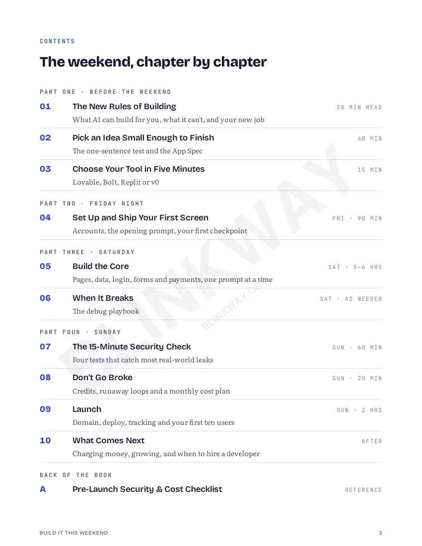 Build It This Weekend: Vibe Coding Guide for Non-Coders (PDF)