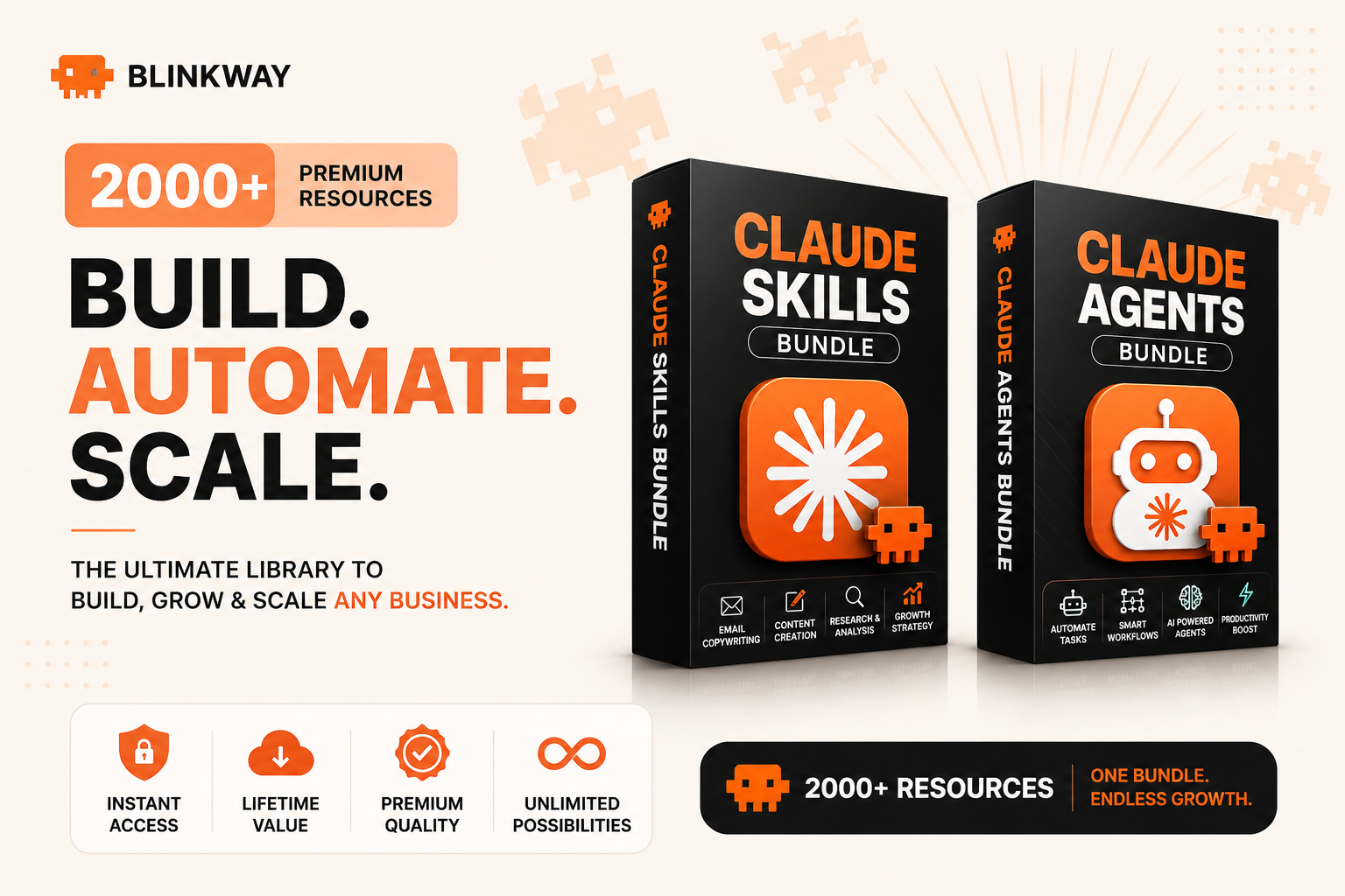 BLINKWAY Claude Skills + Agents Bundle — Complete System